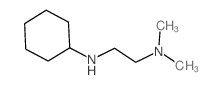 N-cyclohexyl-N',N'-dimethylethane-1,2-diamine结构式