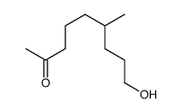 9-hydroxy-6-methylnonan-2-one结构式