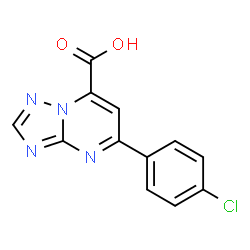 5-(4-chlorophenyl)-[1,2,4]triazolo[1,5-a]pyrimidine-7-carboxylic acid图片