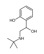 Benzenemethanol, alpha-(((1,1-dimethylethyl)amino)methyl)-2-hydroxy-,(+-)-结构式