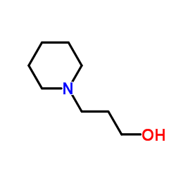 1-Piperidinepropanol structure