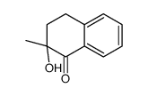 (2S)-2-hydroxy-2-methyl-3,4-dihydronaphthalen-1-one Structure