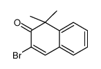 3-bromo-1,1-dimethylnaphthalen-2-one Structure