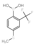 4-(Methylthio)-2-(trifluoromethyl)phenylboronic acid picture