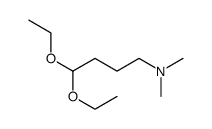 4,4-diethoxy-n,n-dimethyl butylamine Structure