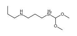 3-(dimethoxymethylsilyl)-N-propylpropan-1-amine结构式