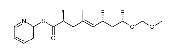 (2S,6R,8S,E)-S-pyridin-2-yl 8-(methoxymethoxy)-2,4,6-trimethylnon-4-enethioate Structure