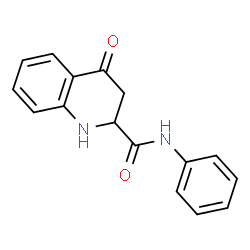 4-oxo-N-phenyl-1,2,3,4-tetrahydroquinoline-2-carboxamide Structure