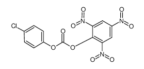 4-chlorophenyl (2,4,6-trinitrophenyl) carbonate结构式