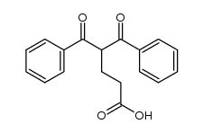 4-benzoyl-5-oxo-5-phenyl-valeric acid Structure