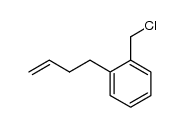 1-(but-3-en-1-yl)-2-(chloromethyl)benzene结构式