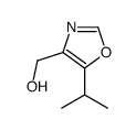 (5-isopropyl-1,3-oxazol-4-yl)methanol(SALTDATA: FREE)结构式