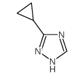 3-Cyclopropyl-1H-1,2,4-triazole structure