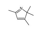 2H-Pyrrole,2,2,3,5-tetramethyl-(9CI) structure