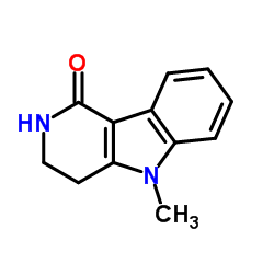 2,3,4,5-Tetrahydro-5-methyl-1H-pyrido[4,3-b]indol-1-one picture