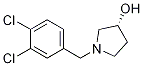 (R)-1-(3,4-Dichloro-benzyl)-pyrrolidin-3-ol structure