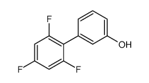 3-(2,4,6-trifluorophenyl)phenol Structure