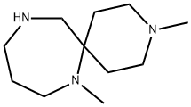 3,7-dimethyl-3,7,11-triazaspiro[5.6]dodecane structure