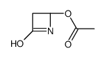 [(2R)-4-oxoazetidin-2-yl] acetate结构式