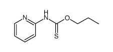 Carbamothioic acid, 2-pyridinyl-, O-propyl ester (9CI) structure
