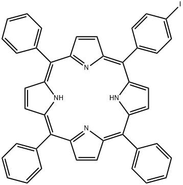 5-(4-Iodophenyl)-10,15,20-triphenyl-21H,23H-porphine Structure