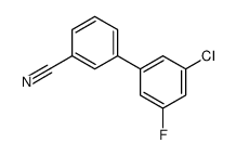 3-(3-chloro-5-fluorophenyl)benzonitrile picture