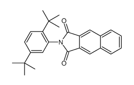 2-(2,5-ditert-butylphenyl)benzo[f]isoindole-1,3-dione结构式