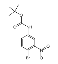 tert-butyl 4-bromo-3-nitrophenylcarbamate图片