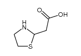 thiazolidin-2-ylacetic acid结构式