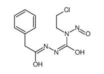 1-(2-Chloroethyl)-1-nitroso-4-phenylacetylhydrazine carboxamide结构式