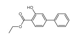 ethyl 3-hydroxy-[1,1'-biphenyl]-4-carboxylate结构式