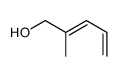 2-methylpenta-2,4-dien-1-ol结构式