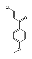 3-chloro-1-(4-methoxyphenyl)prop-2-en-1-one结构式