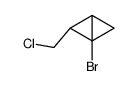 1-bromo-2-(chloromethyl)bicyclo(1.1.0)butane Structure