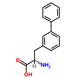 (2S)-2-Amino-3-(3-biphenylyl)propanoic acid结构式