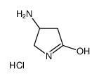 4-AMINOPYRROLIDIN-2-ONE HYDROCHLORIDE Structure