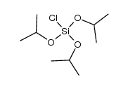 triisopropoxychlorosilane Structure