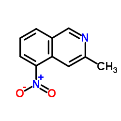 3-Methyl-5-nitroisoquinoline Structure