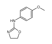 (4,5-dihydro-oxazol-2-yl)-(4-methoxy-phenyl)-amine Structure