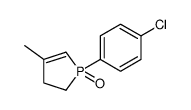 1-(4-chlorophenyl)-4-methyl-2,3-dihydro-1λ5-phosphole 1-oxide Structure