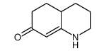 2,3,4,4a,5,6-Hexahydro-7(1H)-quinolinone结构式