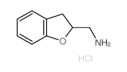(2,3-DIHYDROBENZOFURAN-2-YL)METHANAMINE HYDROCHLORIDE Structure