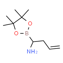 1-(4,4,5,5-tetramethyl-1,3,2-dioxaborolan-2-yl)but-3-en-1-amine Structure