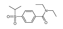 N,N-Diethyl-p-(isopropylsulfonyl)benzamide Structure