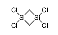 1,1,3,3-tetrachloro-1,3-disilacyclobutane结构式
