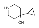 4-cyclopropylpiperidin-4-ol Structure