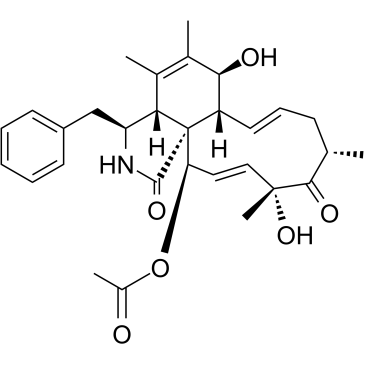 Cytochalasin C structure