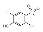 Benzenesulfonylfluoride, 2,5-dichloro-4-hydroxy-结构式