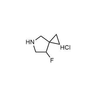 7-Fluoro-5-azaspiro[2.4]Heptane hydrochloride structure