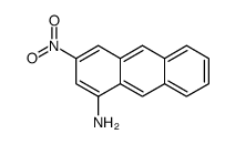 3-nitroanthracen-1-amine Structure